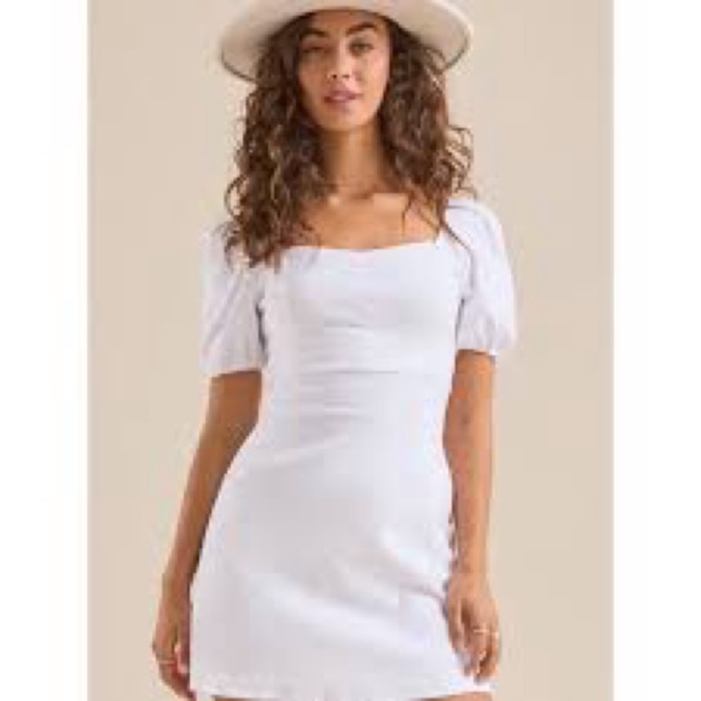 Altar'd State White Mini Dress NWT